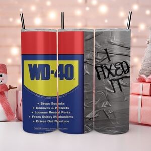 Wd-40 Duck tape 20oz Stainless Steel Tumbler